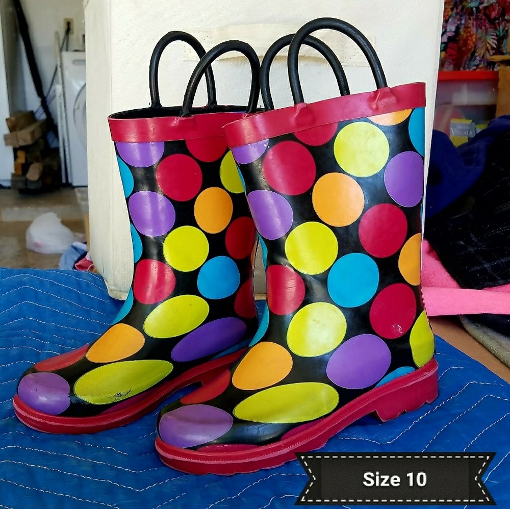 Girls rain boots